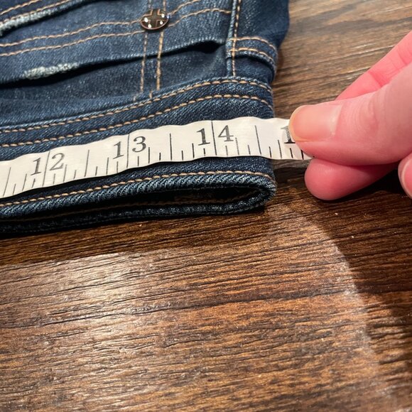 NWT Liverpool Men's 28x30 Relaxed Straight Jean Stretch Vinny Dark Wash Denim - Picture 5 of 10